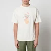 Drôle De Monsieur Le T-Shirt Pinceaux Cotton-Jersey T-Shirt - M - Image 1