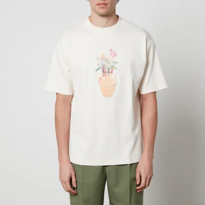 Drôle De Monsieur Le T-Shirt Pinceaux Cotton-Jersey T-Shirt
