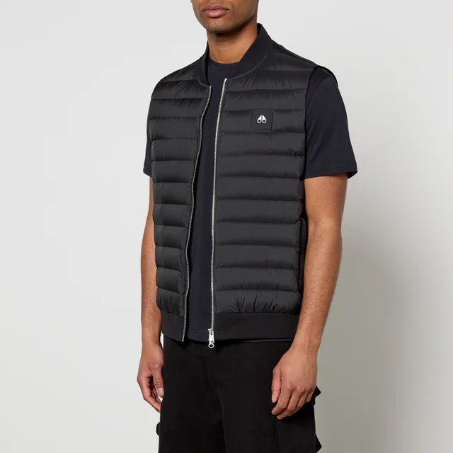 Moose Knuckles Air Down Explorer Nylon and Cotton Gilet