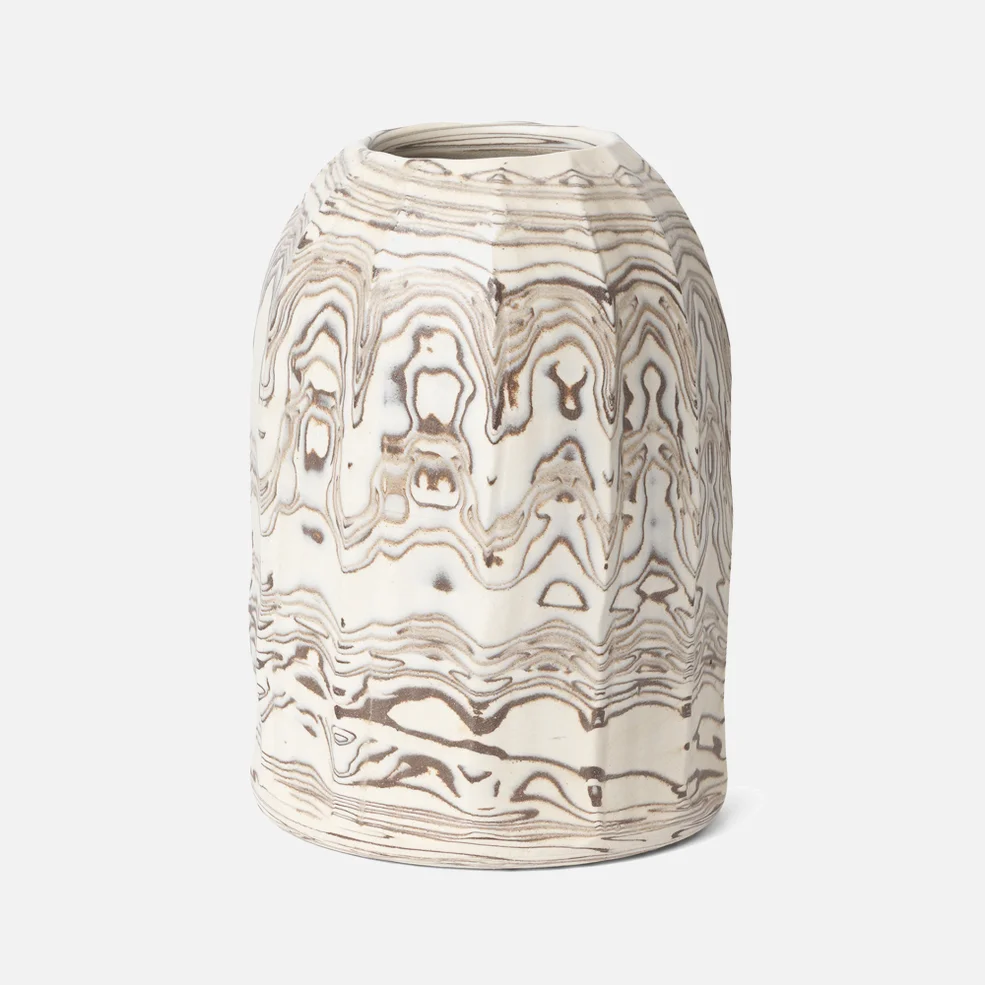 Ferm Living Blend Vase - Small - Natural Image 1