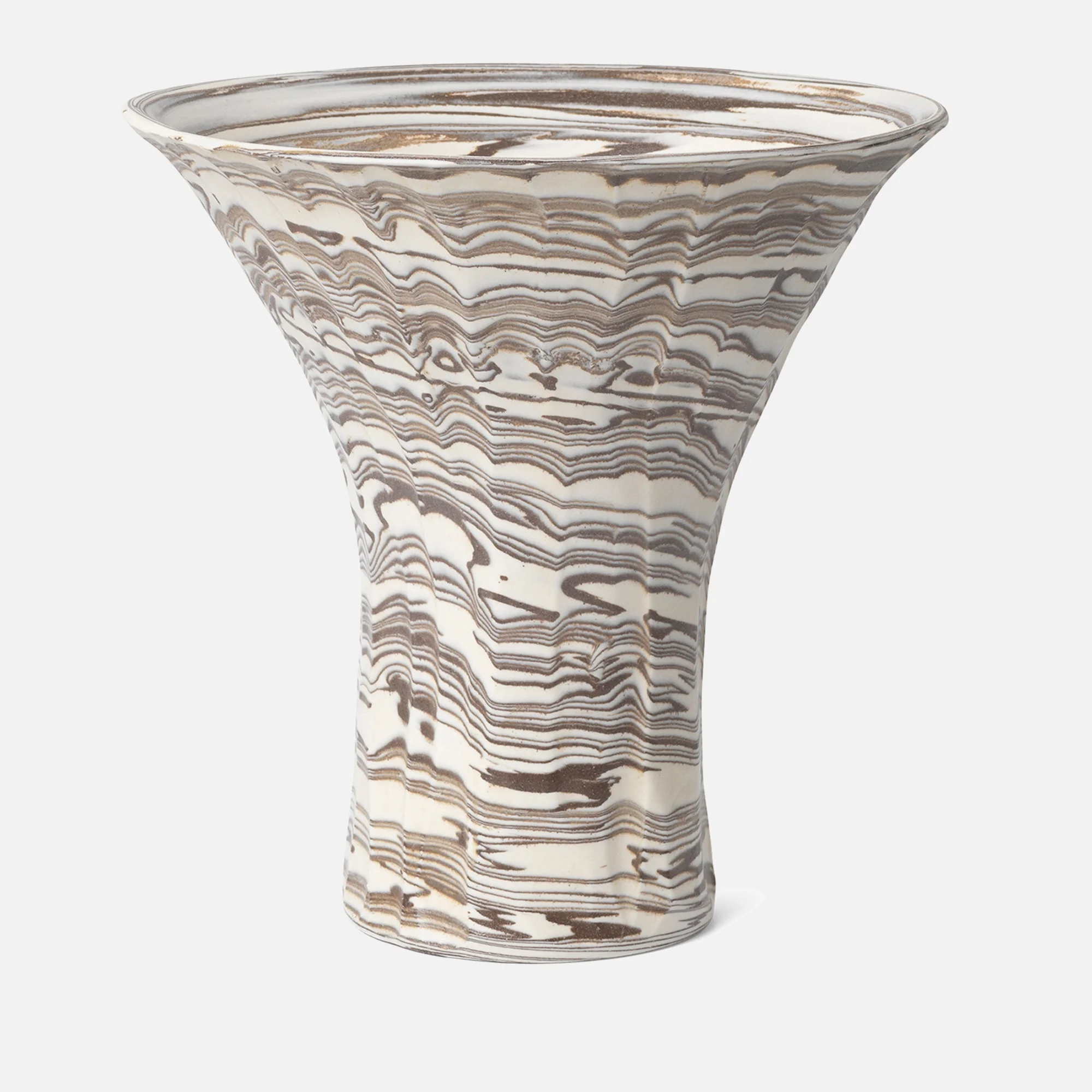 Ferm Living Blend Vase - Large - Natural Image 1