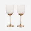 Ferm Living Host Red Wine Glasses - Set of 2 - Blush - Image 1