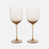 Ferm Living Host White Wine Glasses - Set of 2 - Blush - Image 1