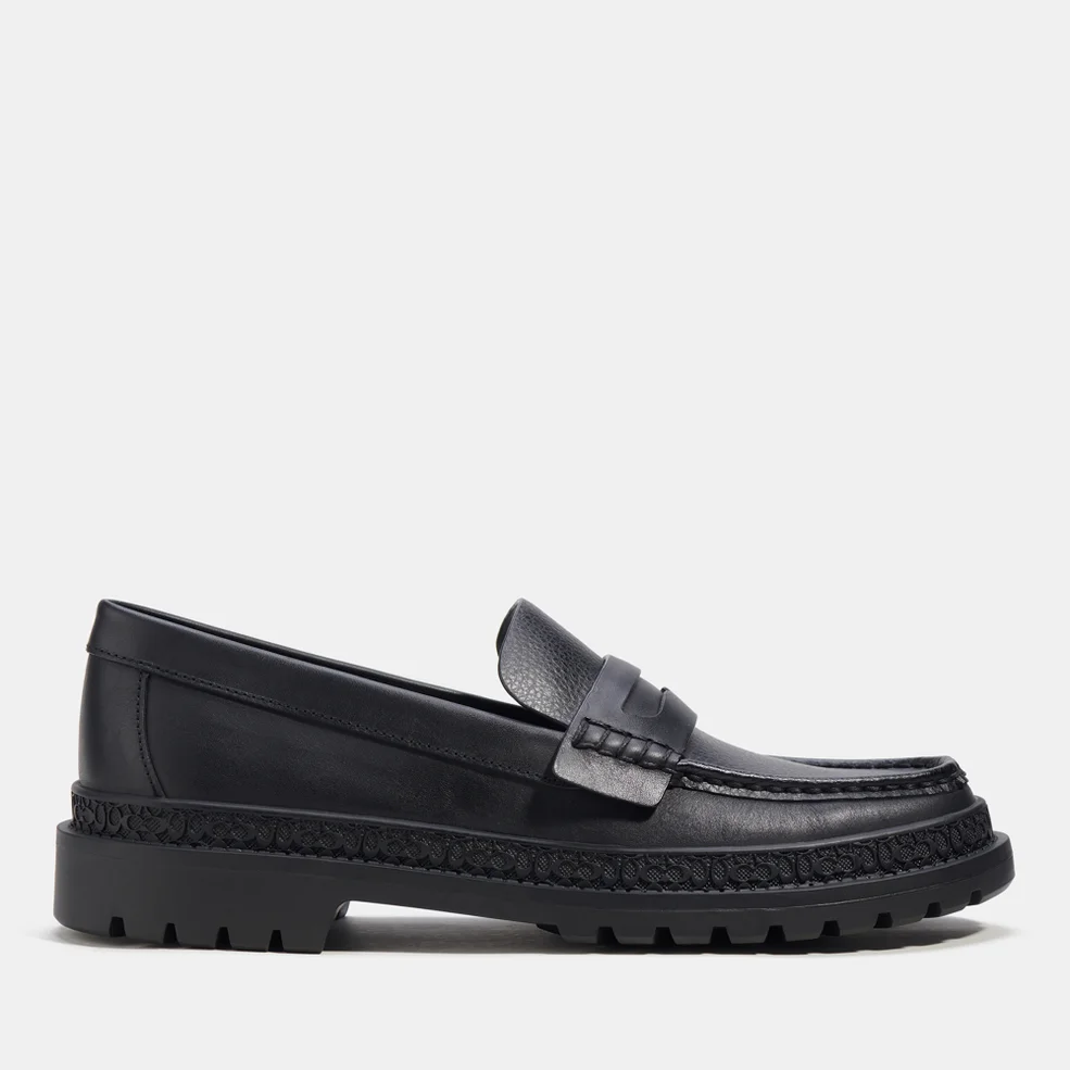 Coach Men's Cooper Leather Penny Loafers Image 1