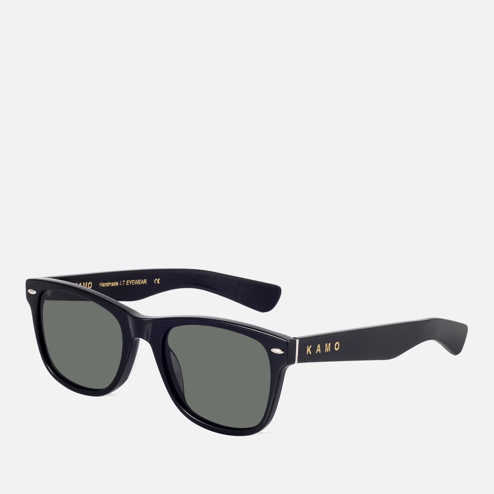 KAMO Andy Acetate Square-Frame Sunglasses Image 1