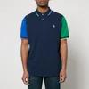 Polo Ralph Lauren Colour Block Cotton-Piqué Polo Shirt - Image 1
