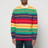 Polo Ralph Lauren Striped Cotton-Jersey Rugby Shirt - Image 1