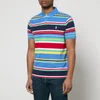Polo Ralph Lauren Colourblock Cotton-Piqué Polo Shirt - Image 1