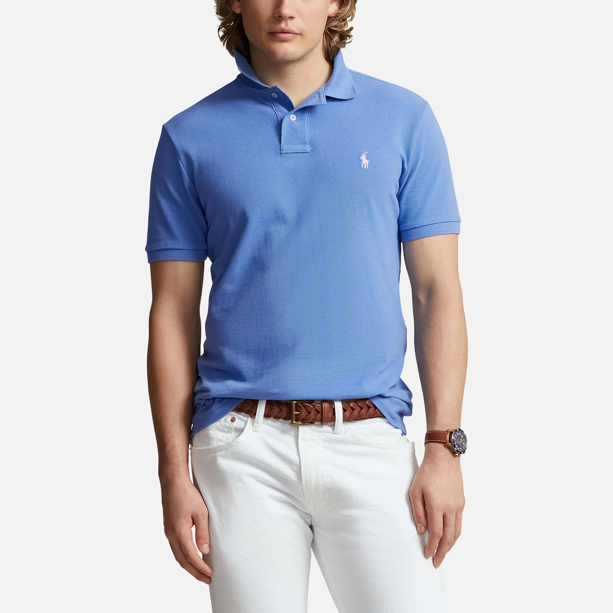 Polo Ralph Lauren Cotton-Piqué Polo Shirt Image 1
