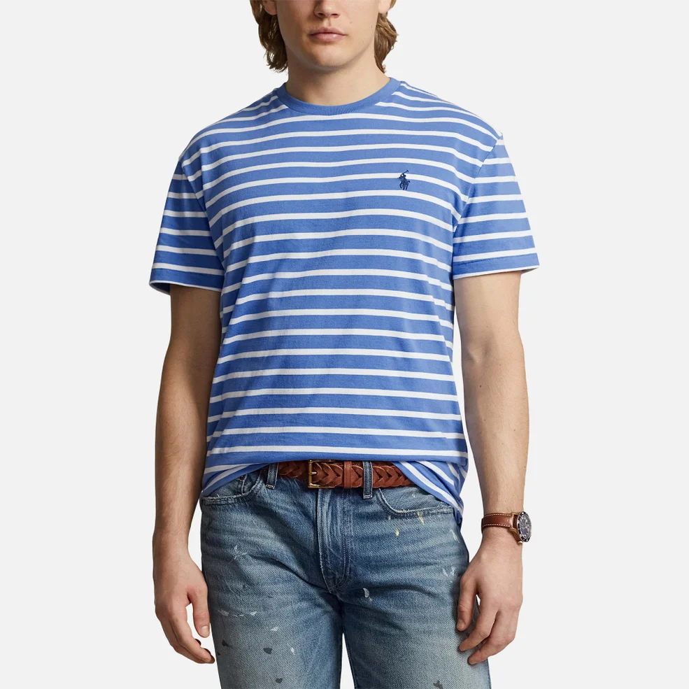 Polo Ralph Lauren Full Striped Cotton-Jersey T-Shirt Image 1