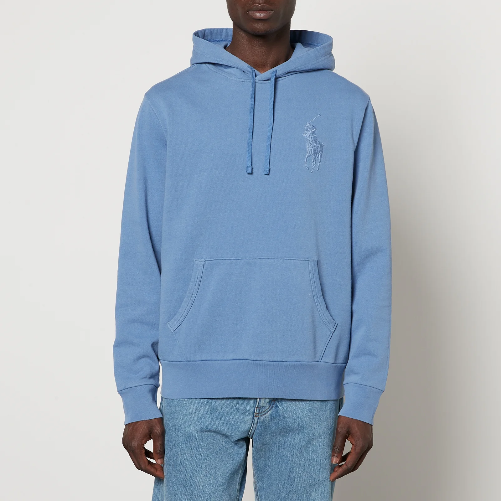 Polo Ralph Lauren Logo Embroidered Cotton Hoodie Image 1