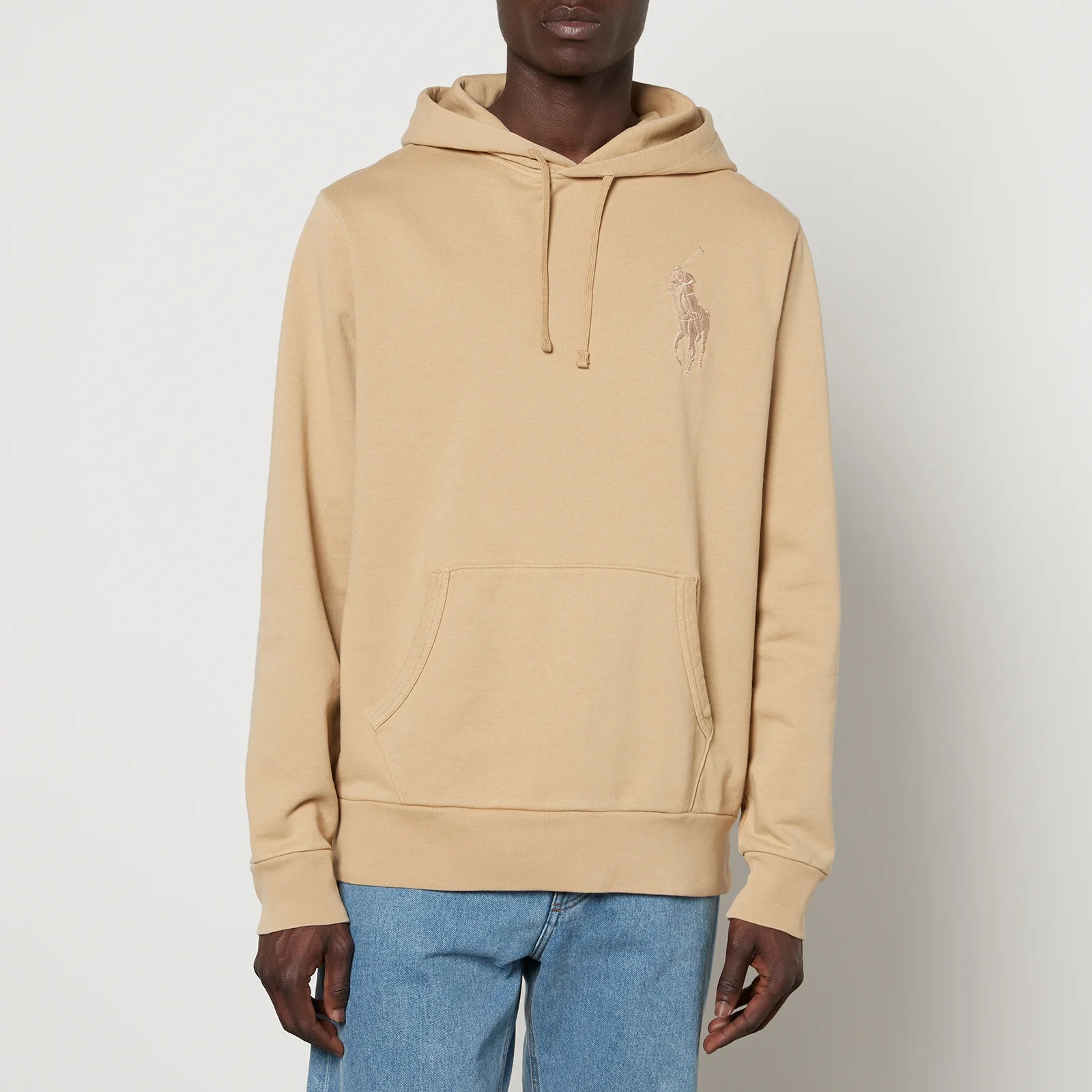 Polo Ralph Lauren Logo Embroidered Cotton Hoodie Image 1