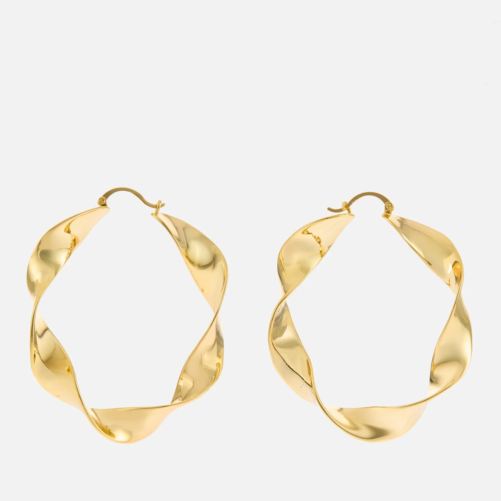 Cult Gaia Yael Gold-Tone Hoop Earrings Image 1