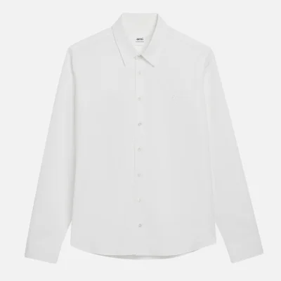 AMI Classic Cotton-Poplin Shirt