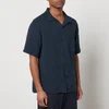 NN.07 Julio Linen-Blend Shirt - S - Image 1
