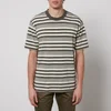 NN.07 Adam Striped Stretch-Modal and Cotton-Blend T-Shirt - S - Image 1