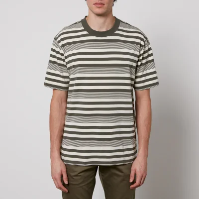 NN.07 Adam Striped Stretch-Modal and Cotton-Blend T-Shirt