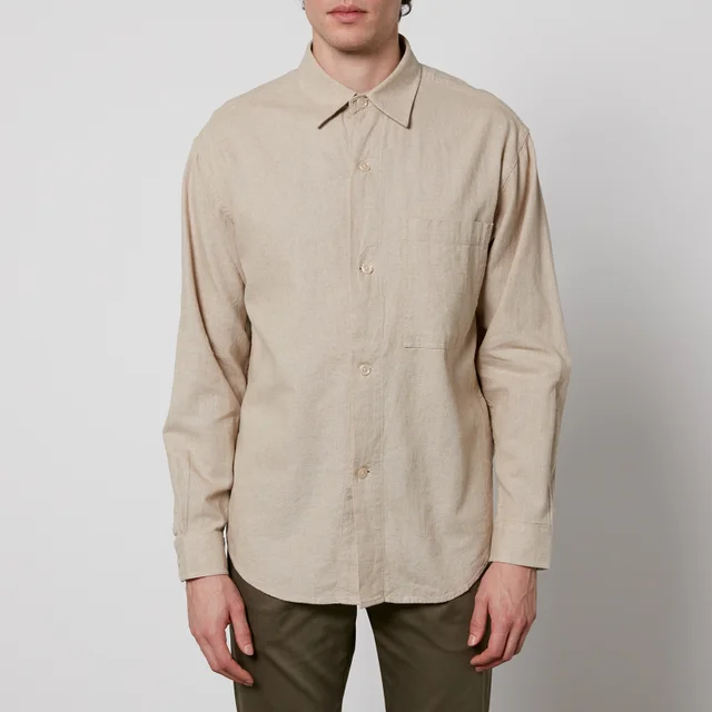 NN.07 Adwin Linen and Cotton-Blend Shirt
