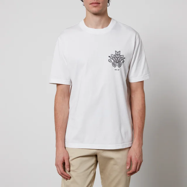 NN.07 Adam Print Cotton-Jersey T-Shirt