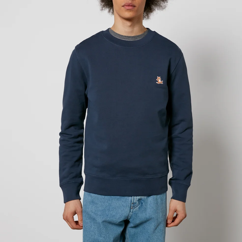 Maison Kitsuné Chillax Patch Regular Cotton Sweatshirt - XL Image 1