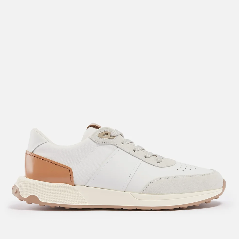 Tod's Men's Running Mid Leather and Suede Trainers Image 1