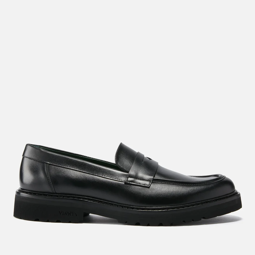 Vinny's Men's Richee Leather Penny Loafers Image 1