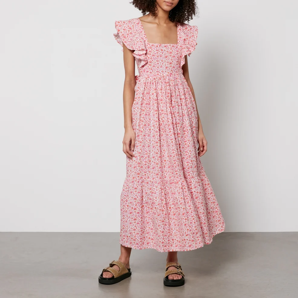 SZ Blockprints Charlotte Cotton Maxi Dress - M Image 1