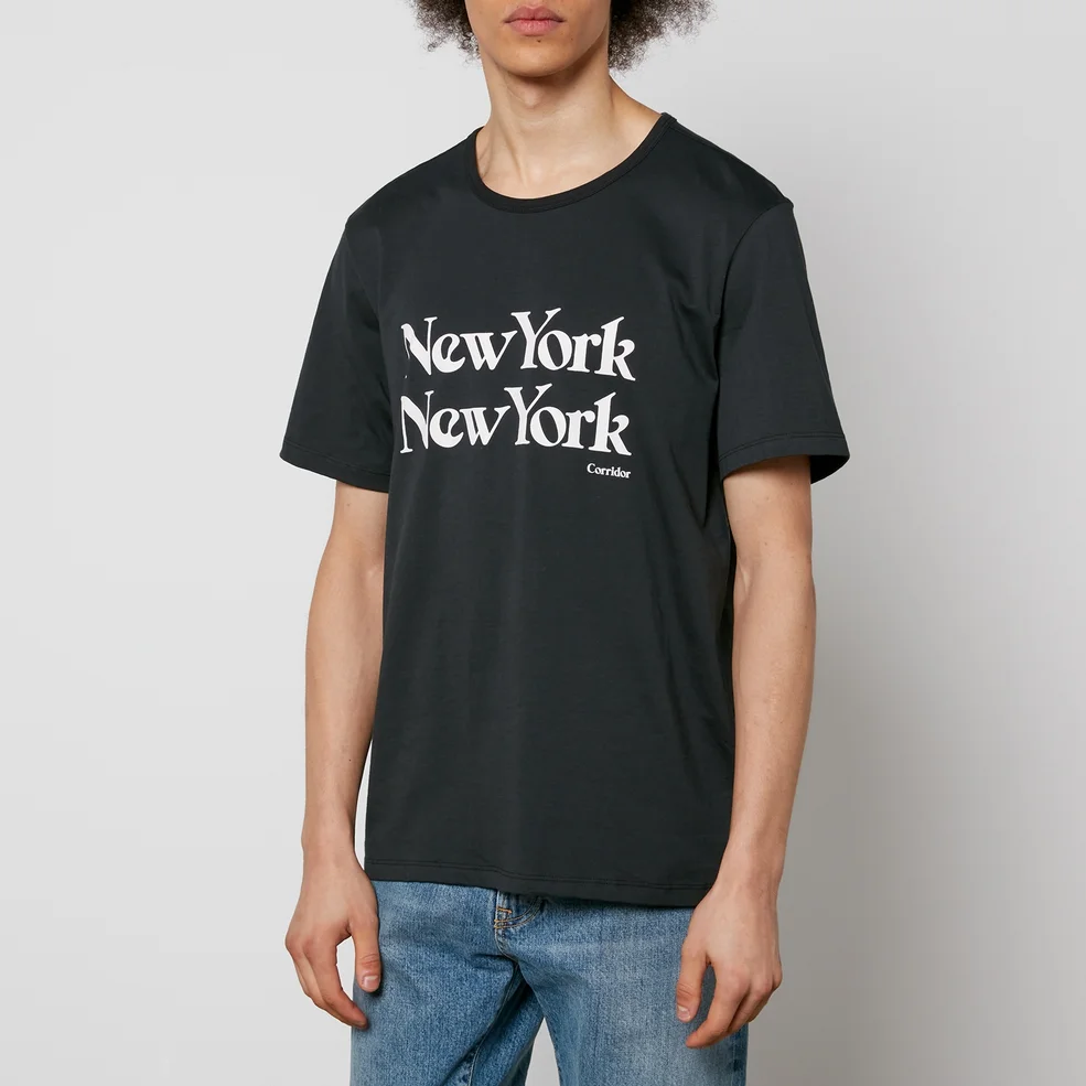 Corridor New York New York Pima Cotton-Jersey T-Shirt Image 1