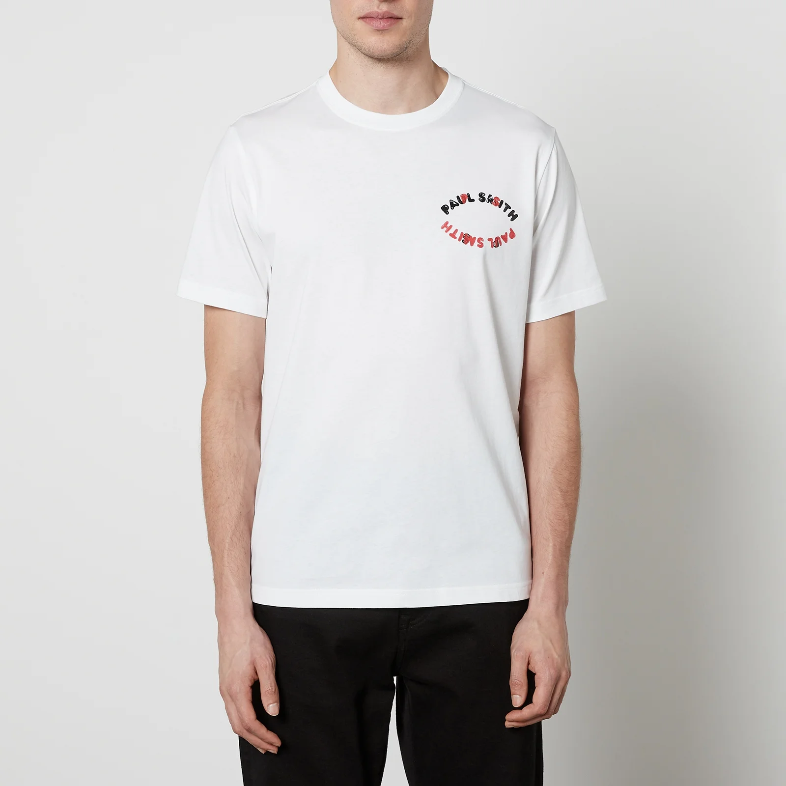 PS Paul Smith Happy Eye Cotton-Jersey T-Shirt Image 1
