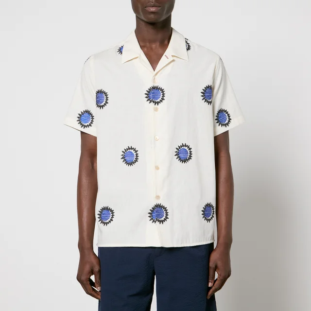 PS Paul Smith Cotton-Blend Fil Coupé Shirt