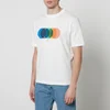 PS Paul Smith Circles Printed Cotton-Jersey T-Shirt - Image 1