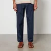 PS Paul Smith Pleated Elasticated Cotton-Blend Tapered Trousers - Image 1
