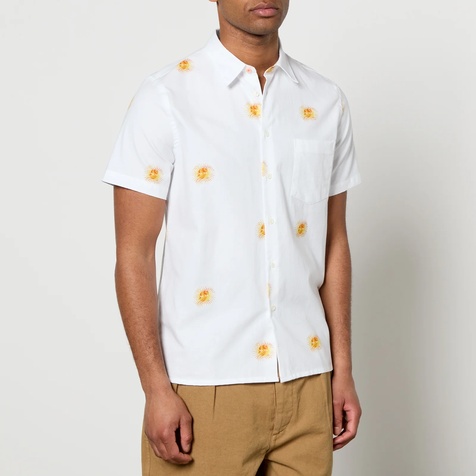 PS Paul Smith Sunshine Printed Cotton Shirt Image 1
