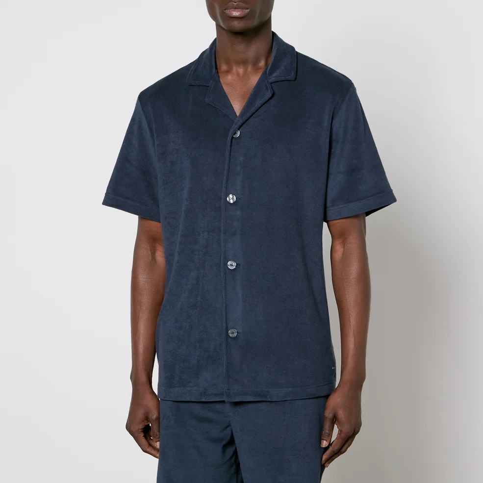 PS Paul Smith Cotton-Blend Terry Shirt - L Image 1