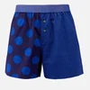 Paul Smith Polka Dot Cotton-Poplin Boxer Shorts - Image 1