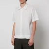 mfpen Holiday Striped Cotton Shirt - M - Image 1