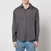 mfpen Executive Pinstriped Recycled Cotton Shirt - S - Image 1