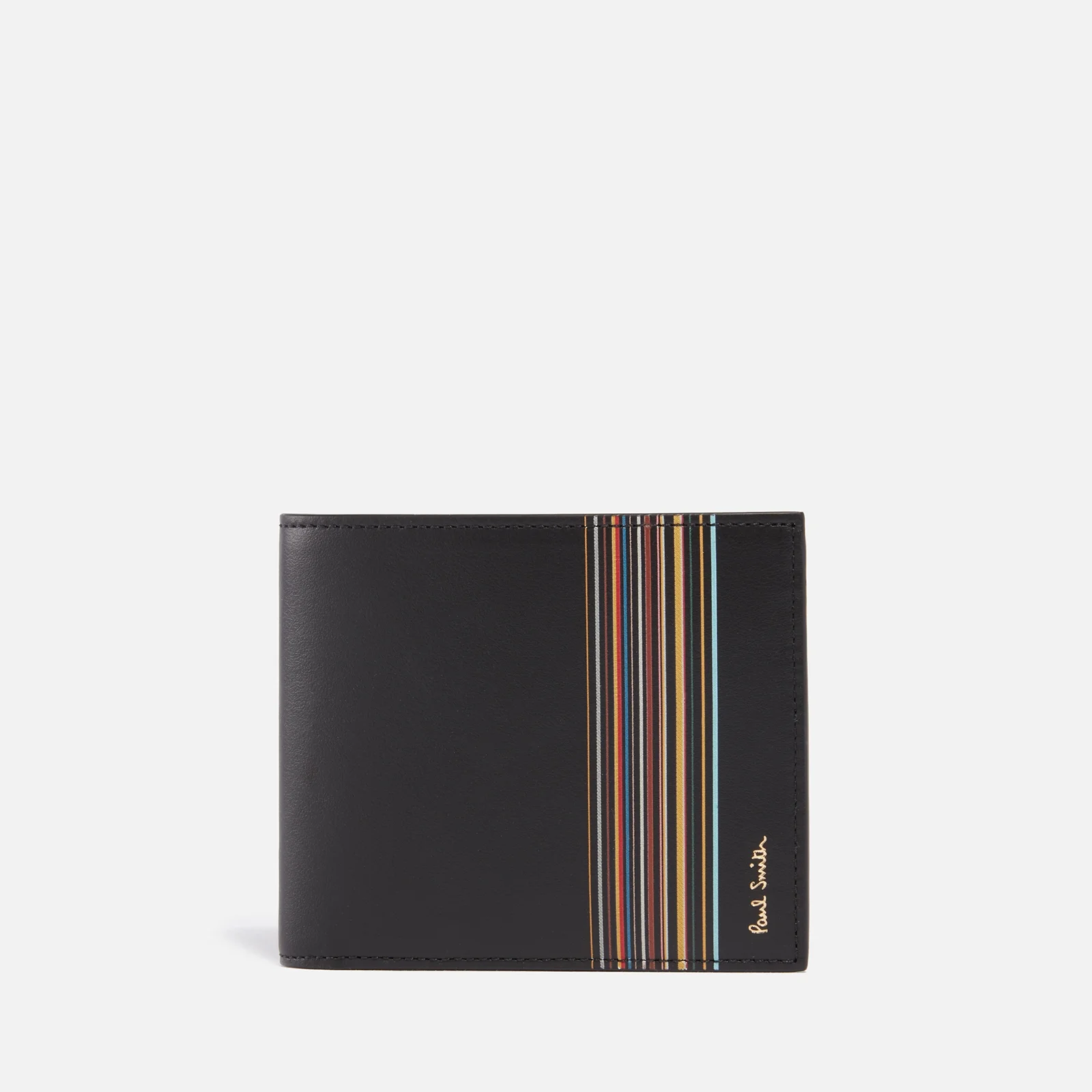 Paul Smith Stripe Leather Billfold Wallet Image 1