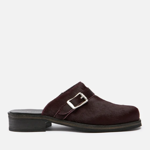 Our Legacy Men's Camion Calf Hair Mules