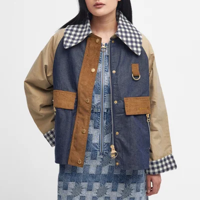 Barbour The Edit Chambray and Gabardine Jacket