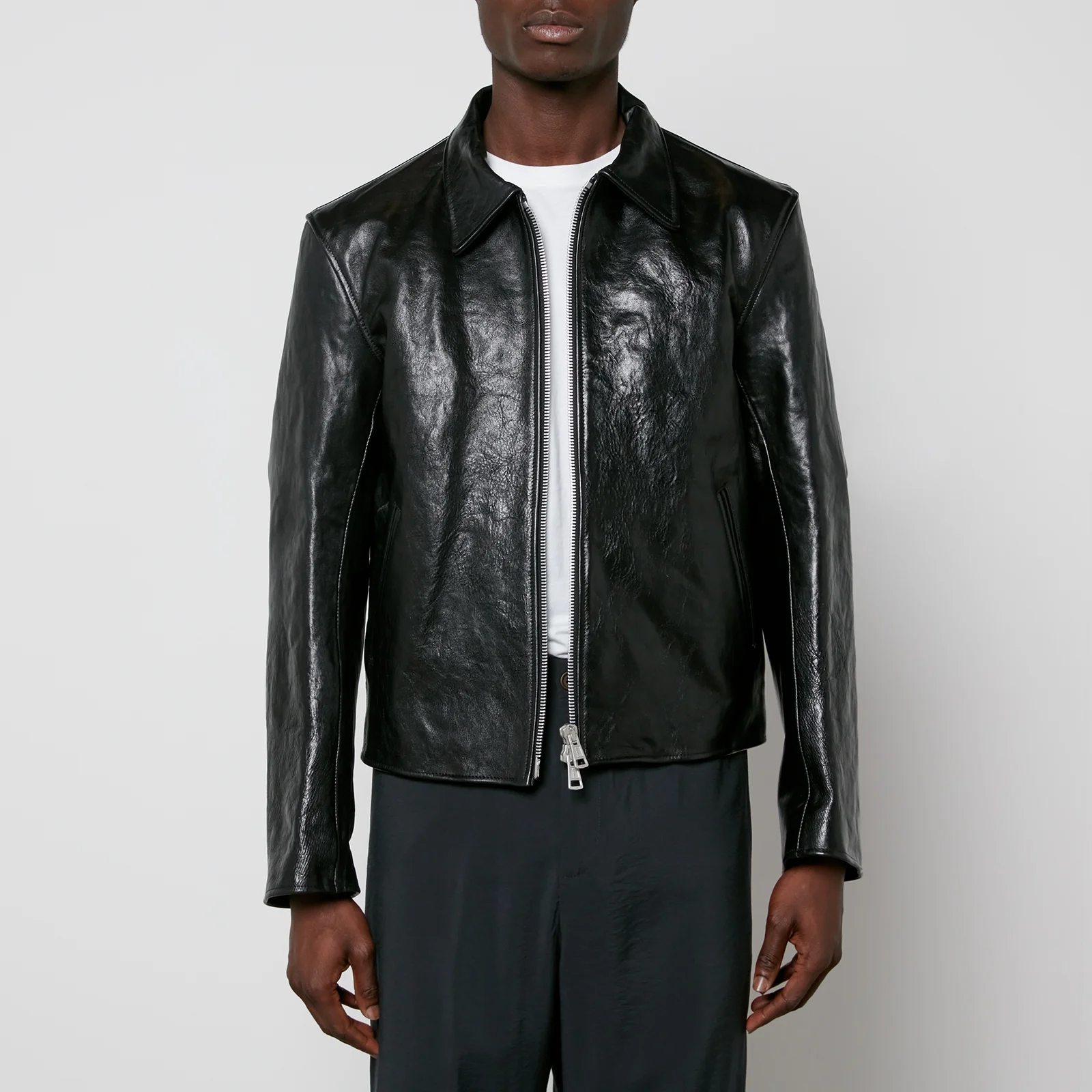Our Legacy Mini Leather Jacket - IT 46/S Image 1