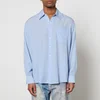 Our Legacy Above Striped Tencel™ Button-Down Shirt - Image 1