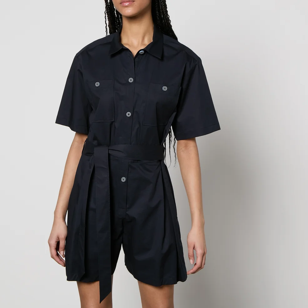 PS Paul Smith Belted Cotton Playsuit Image 1