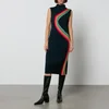 PS Paul Smith Swirl Wool and Cotton-Blend Dress - Image 1
