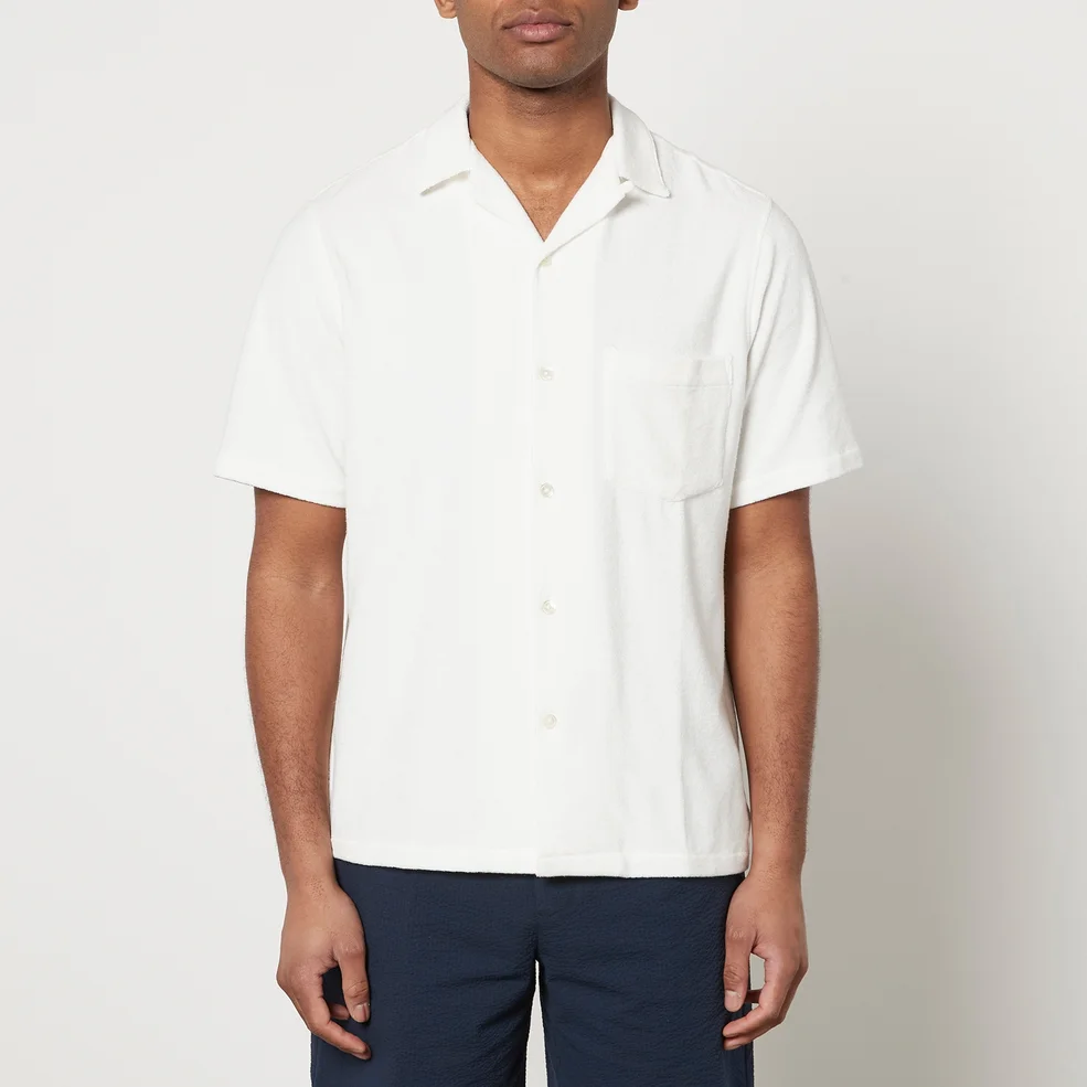 Portuguese Flannel Cotton-Blend Terry Shirt Image 1