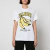 Ganni Banana Relaxed Organic Cotton-Jersey T-Shirt - Image 1