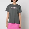 Ganni Future Printed Cotton-Jersey T-Shirt - Image 1