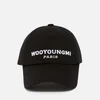 Wooyoungmi Paris Logo-Embroidered Cotton-Twill Baseball Cap - Image 1