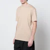 Y-3 Relaxed Logo-Print Cotton-Jersey T-Shirt - Image 1