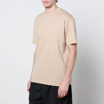 Y-3 Relaxed Logo-Print Cotton-Jersey T-Shirt - XL